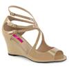 Pleaser Pink Label - KIMBERLY04 High heels - Beige Product image